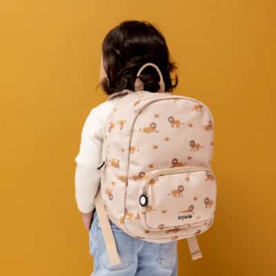 Personalised Trixie Lively Lion printed Backpack Backpacks and Rucksacks 2