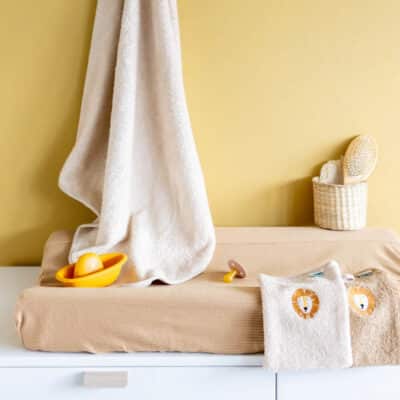 Personalised Trixie Aura Lion 2 pack washcloths Bath Time 2