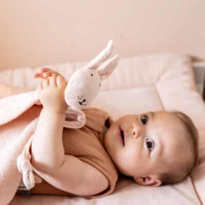 Personalised Trixie Mrs Rabbit Bliss Blossom Comforter Comforters and Soothers 2