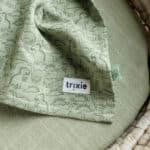 Personalised Trixie Daring Dino 3 pack muslin cloths Comforters and Soothers 5