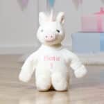 Personalised Jellycat Bashful cream unicorn soft toy Christmas Gifts 3