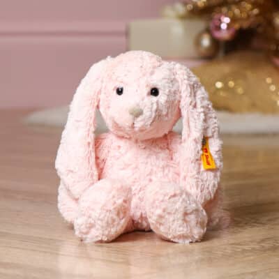 Personalised Steiff Tilda Pink Rabbit medium soft toy Birthday Gifts 2