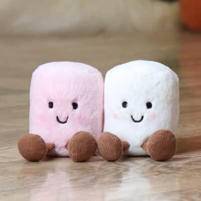 Jellycat amuseables pink and white marshmallows Halloween Gifts
