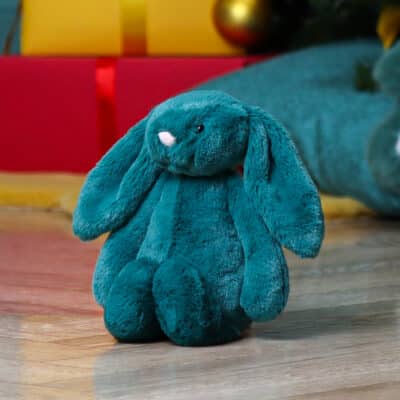 Jellycat teal little bashful bunny soft toy Christmas Gifts 2