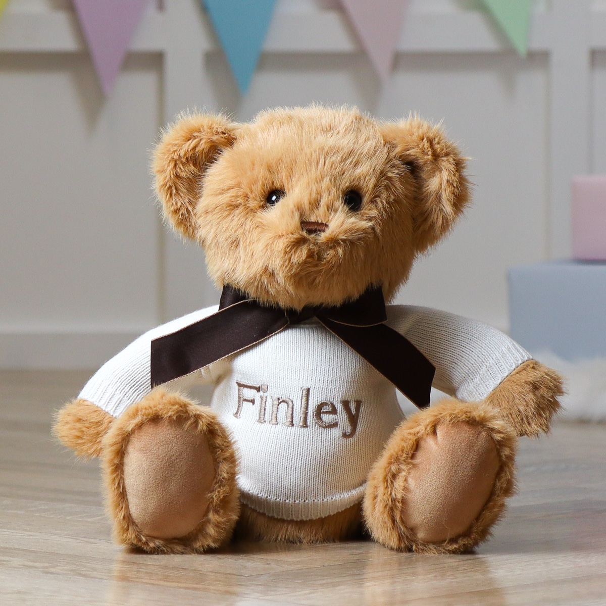 Personalised Keel Sherwood Bear Large Soft Toy | That's mine