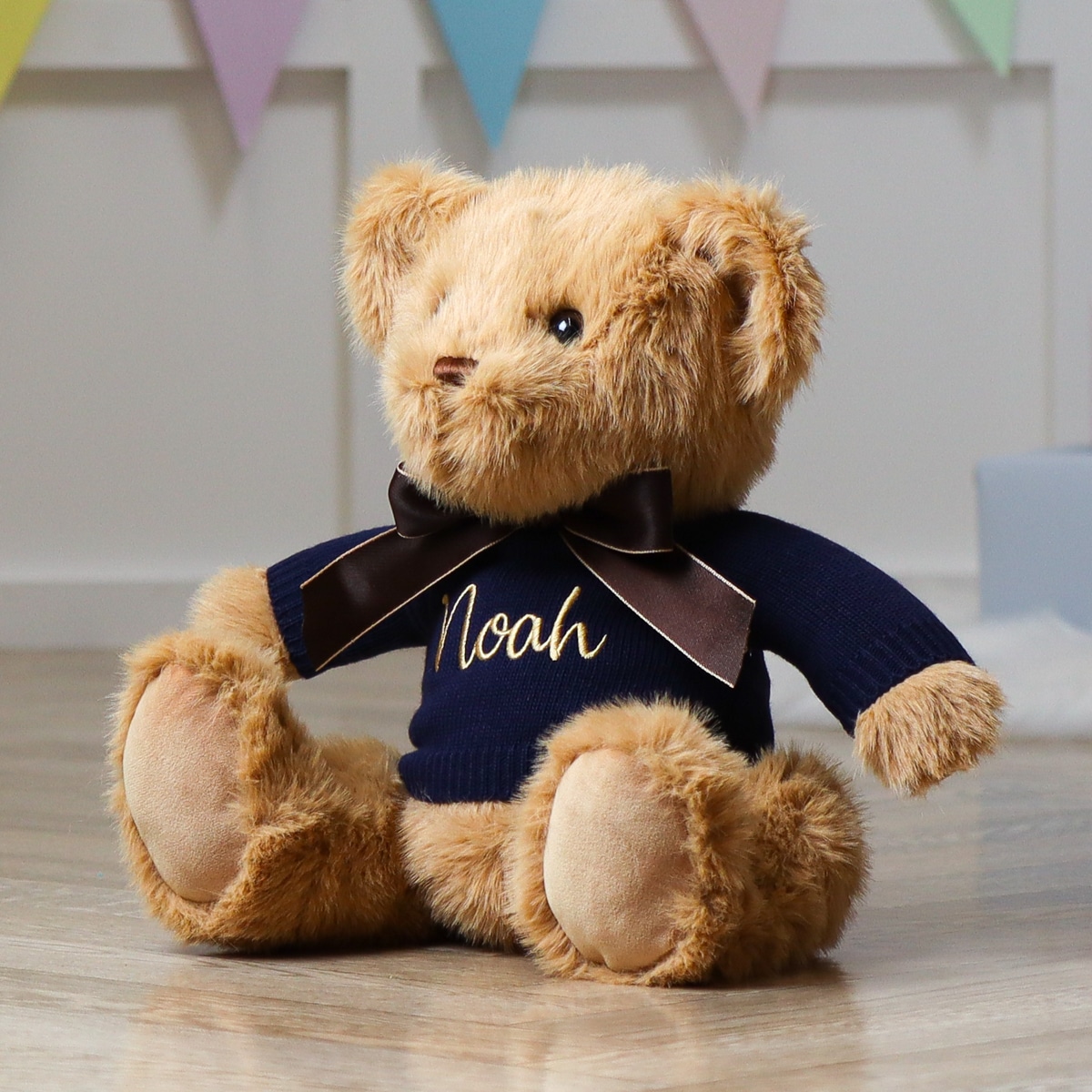 Personalised Keel Sherwood Bear Large Soft Toy | That's mine