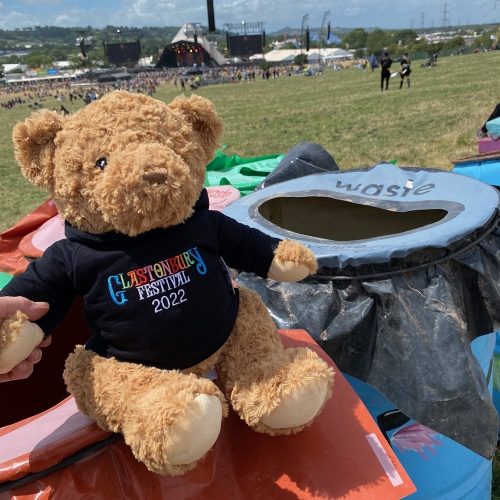 glastonbury festival 2022 teddy bear